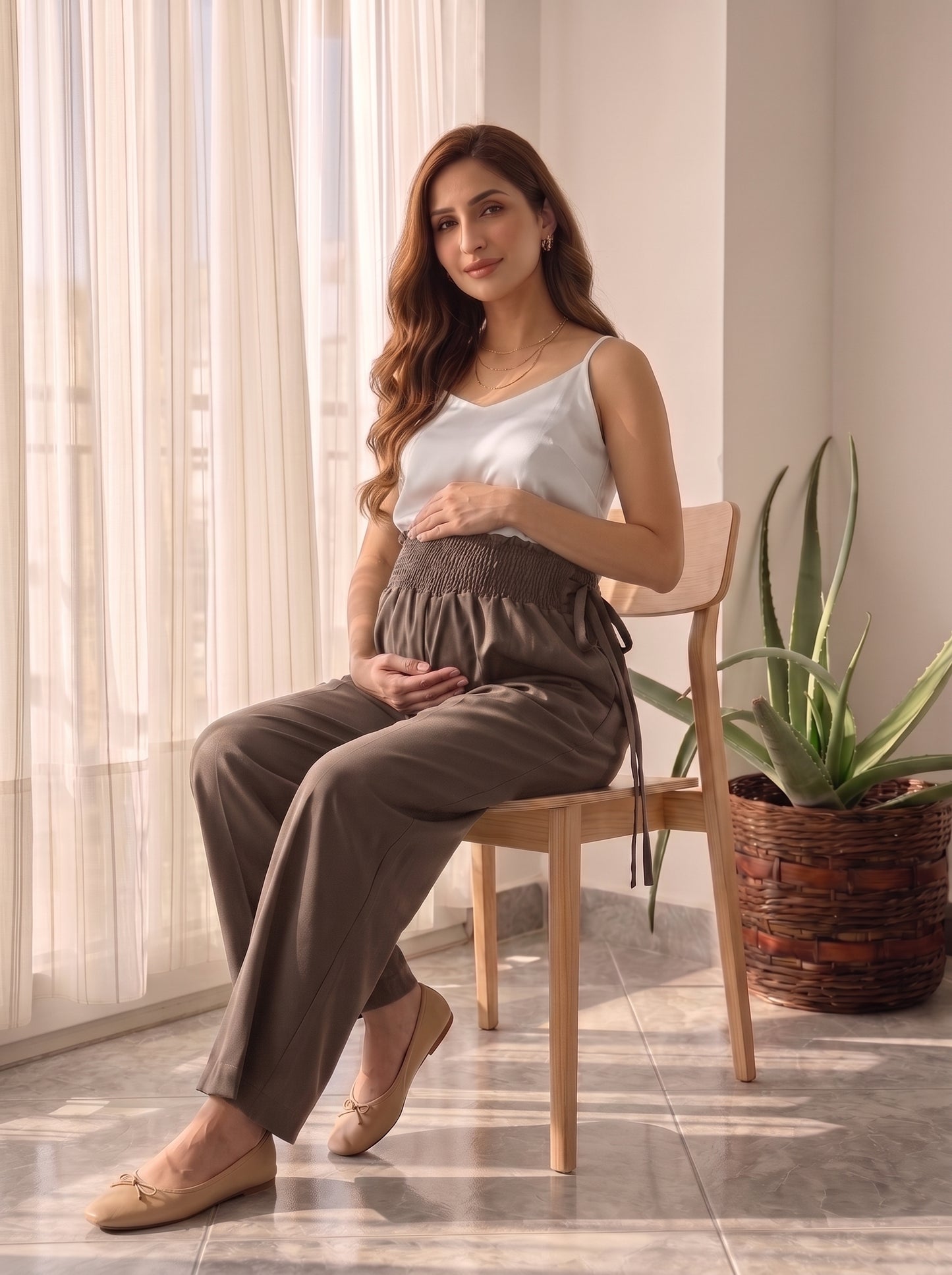 The Everyday Pants - Brown